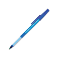 Papermate Write Bros Grip Ballpoint Pen Medium Point Blue 1x